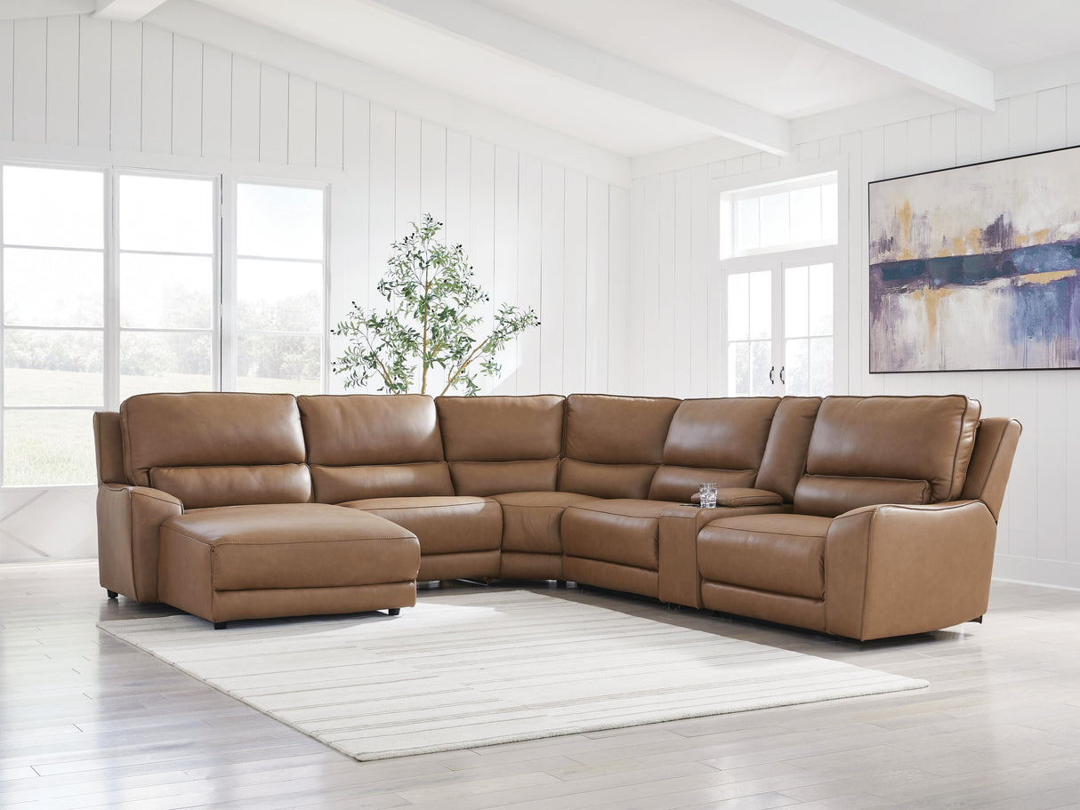 DeepWakes 6-Piece Power Reclining Sectional with Chaise - PCU62606S19