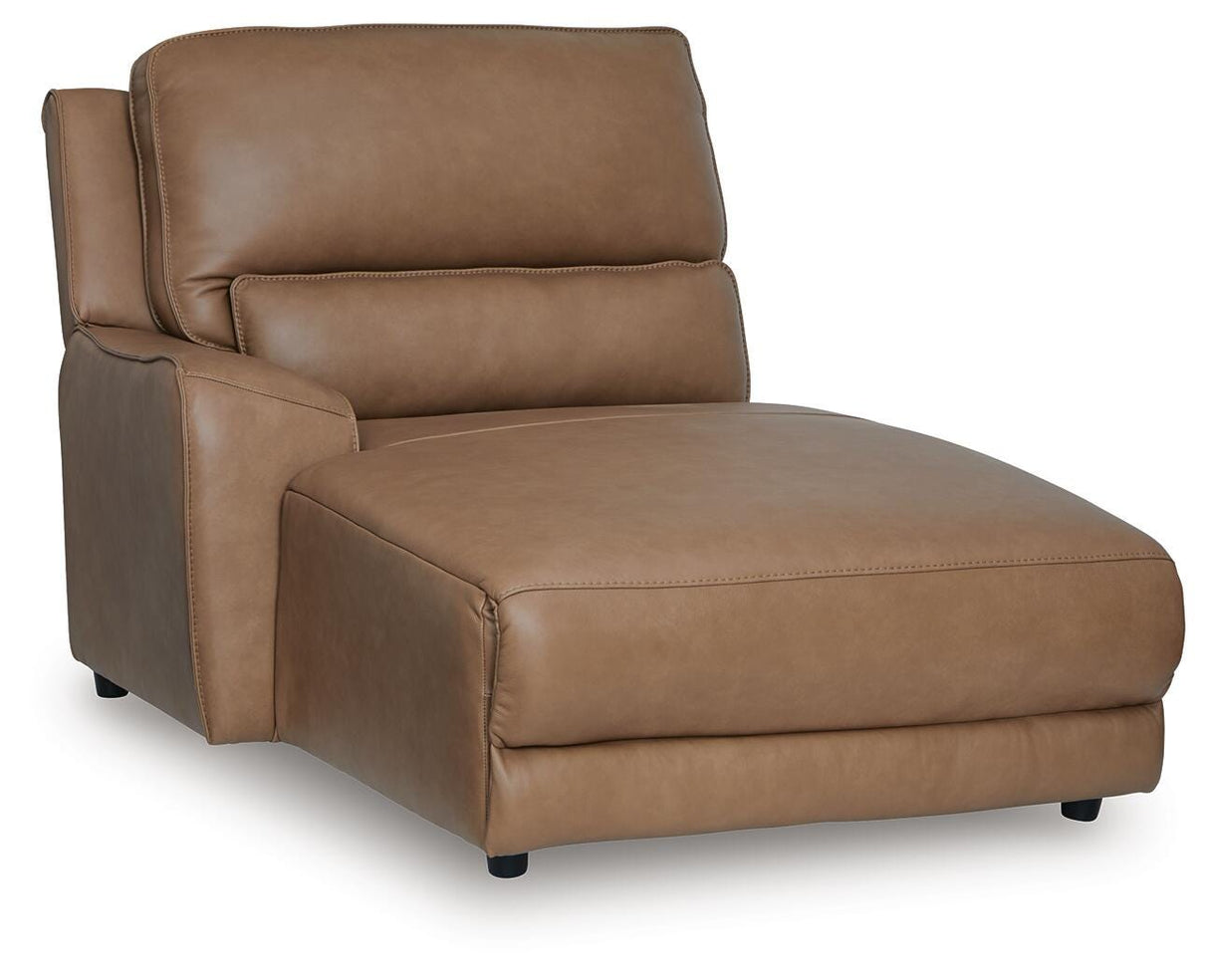 DeepWakes Left-Arm Facing Press Back Power Chaise - PCU6260679