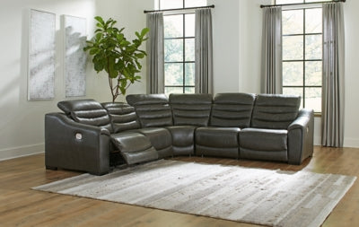Center Line 5-Piece Power Reclining Sectional - U63404S3