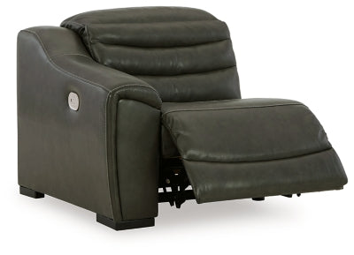 Center Line 3-Piece Sectional Sofa and 3-Piece Loveseat with Console - U63404S8
