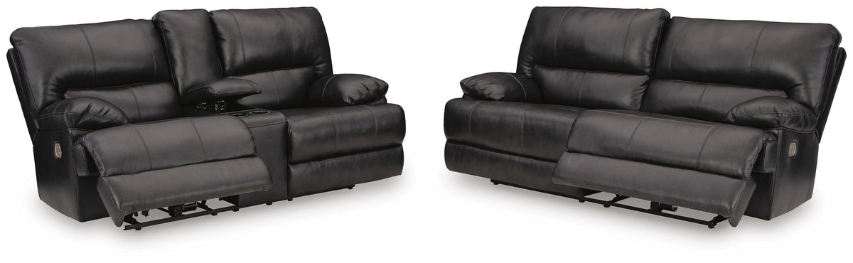 Mountainous Power Reclining Sofa, Loveseat and Recliner - U65801U2