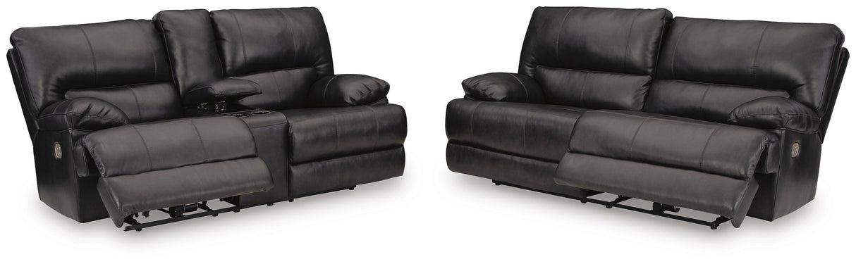 Mountainous Power Reclining Sofa, Loveseat and Recliner - U65801U2