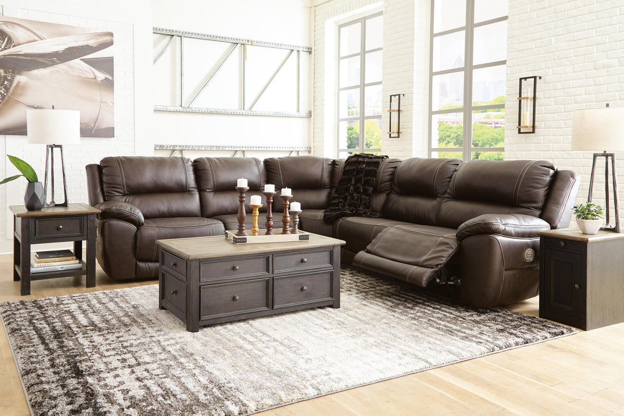 Dunleith 5-Piece Power Reclining Sectional - U71604S1