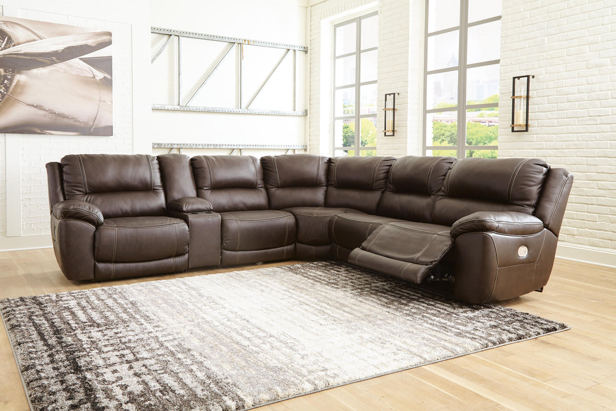 Dunleith 6-Piece Power Reclining Sectional - U71604S2