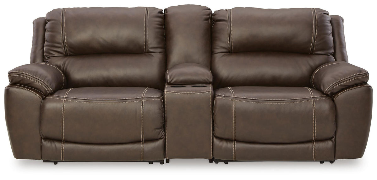 Dunleith 3-Piece Power Reclining Loveseat with Console - U71604S4
