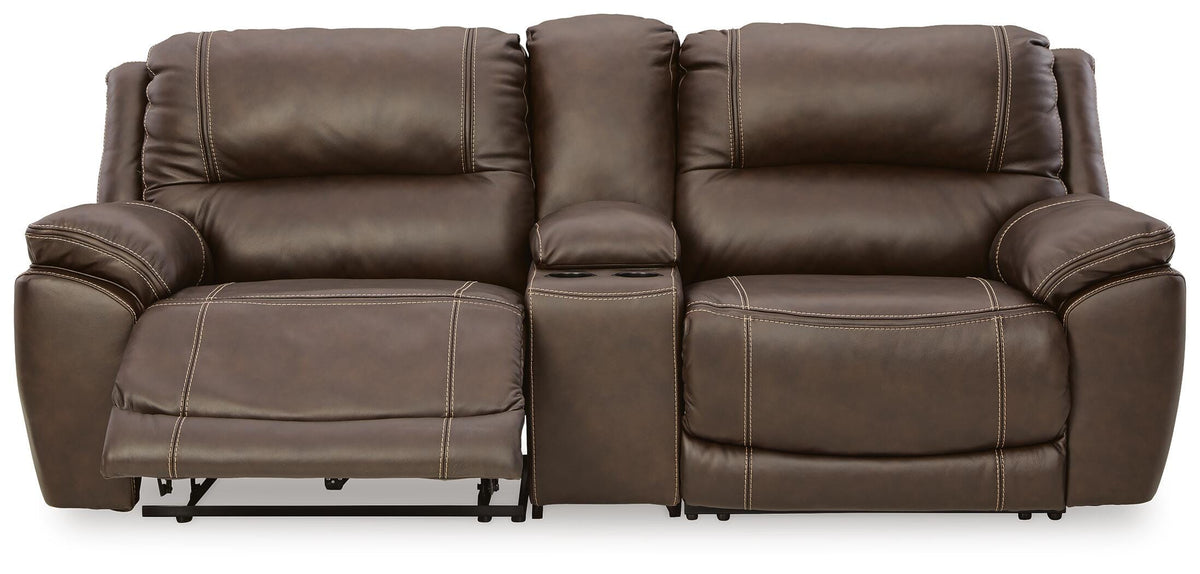 Dunleith 3-Piece Power Reclining Loveseat with Console - U71604S4