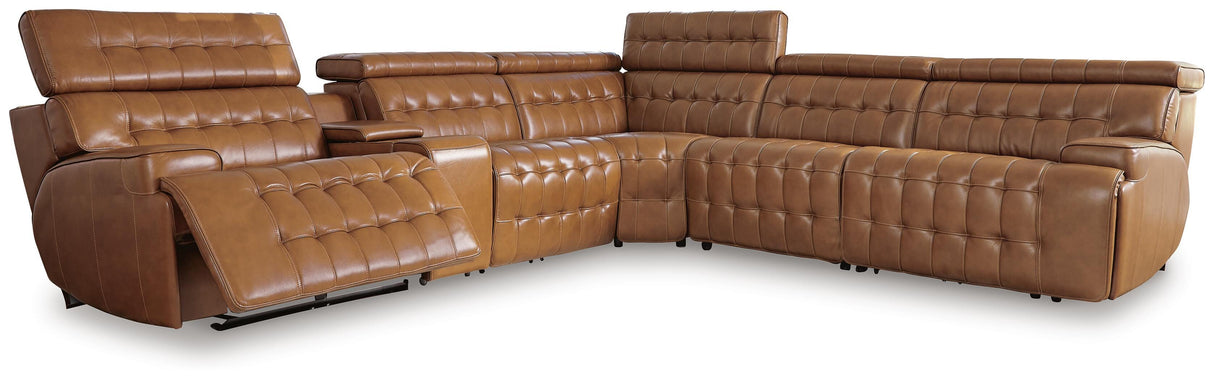 Temmpton 6-Piece Power Reclining Sectional - U92708S5