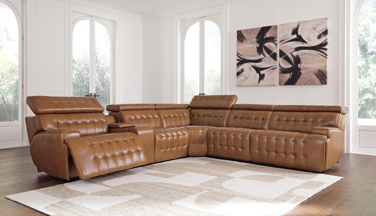 Temmpton 6-Piece Power Reclining Sectional - U92708S5
