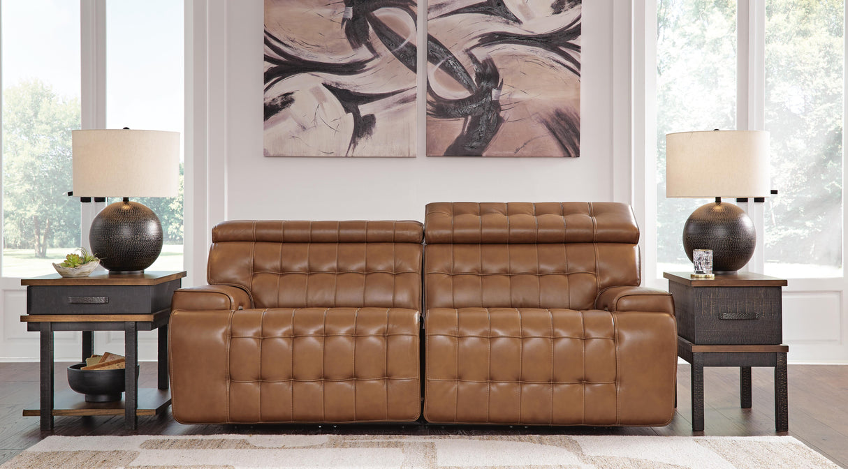 Temmpton 2-Piece Power Reclining Sectional Loveseat - U92708S1