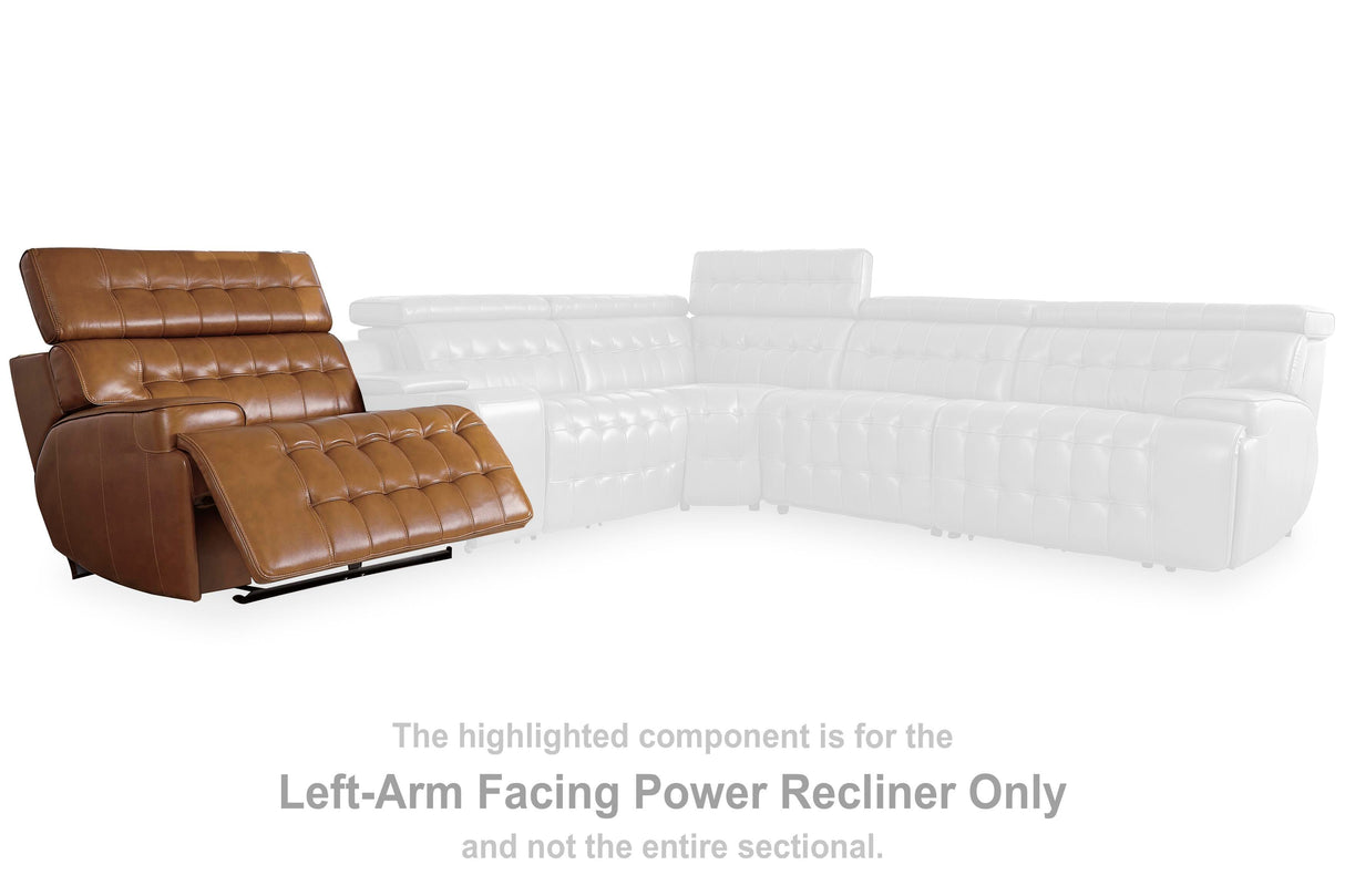 Temmpton Left-Arm Facing Power Recliner - U9270858