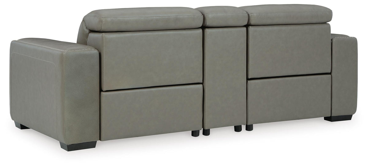 Correze 3-Piece Power Reclining Sectional Loveseat - U94202S3