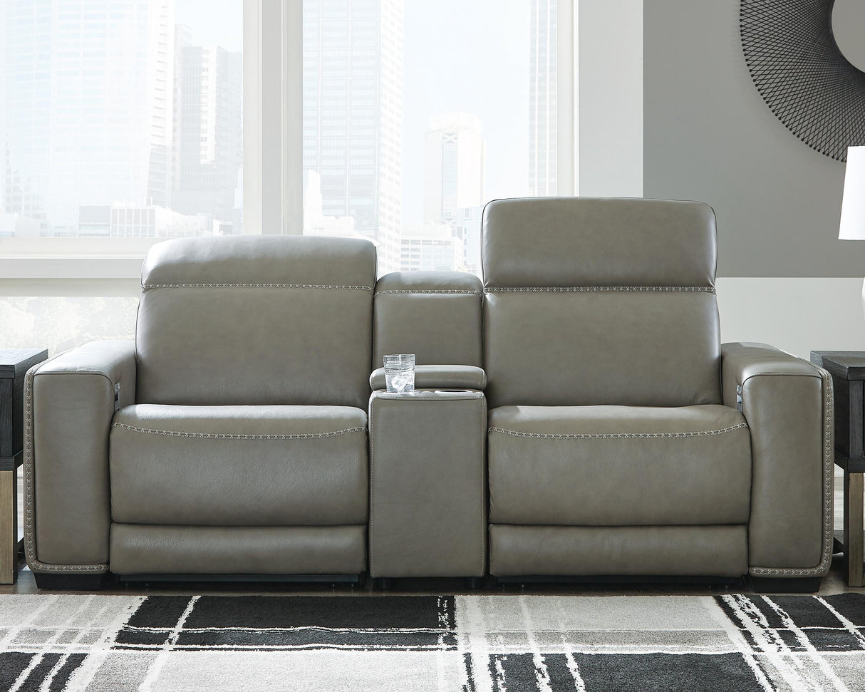 Correze 3-Piece Power Reclining Sectional Loveseat - U94202S3