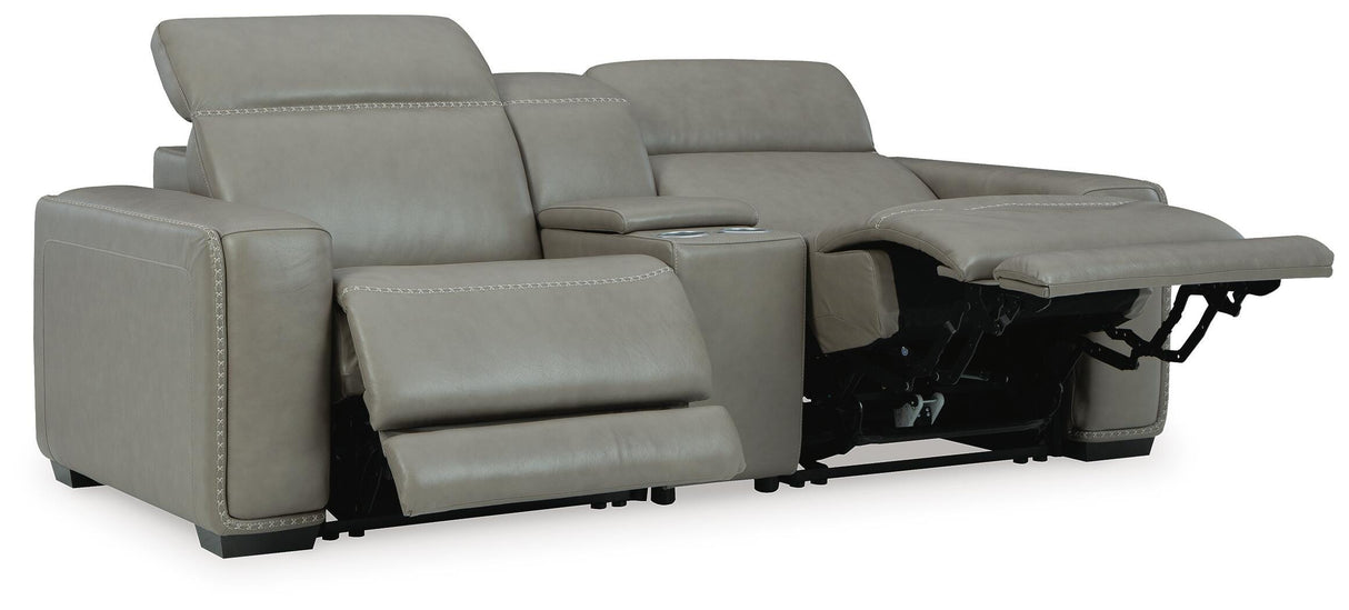 Correze 3-Piece Power Reclining Sectional Loveseat - U94202S3