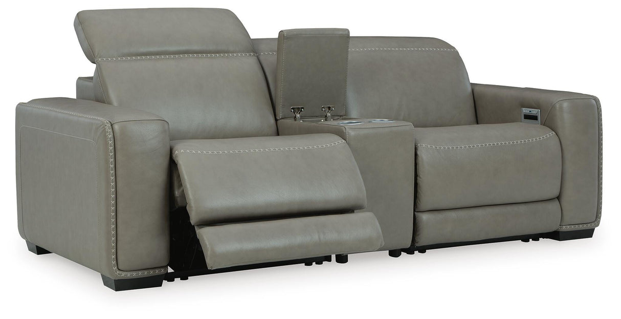 Correze 3-Piece Power Reclining Sectional Loveseat - U94202S3