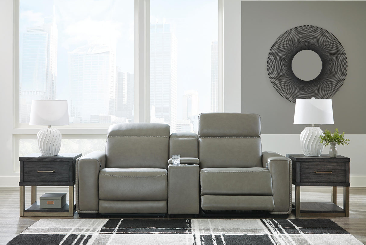 Correze 3-Piece Power Reclining Sectional Loveseat - U94202S3