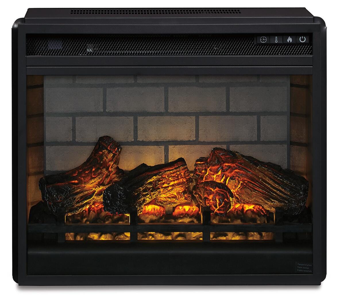 Entertainment Accessories Electric Infrared Fireplace Insert - W100-101