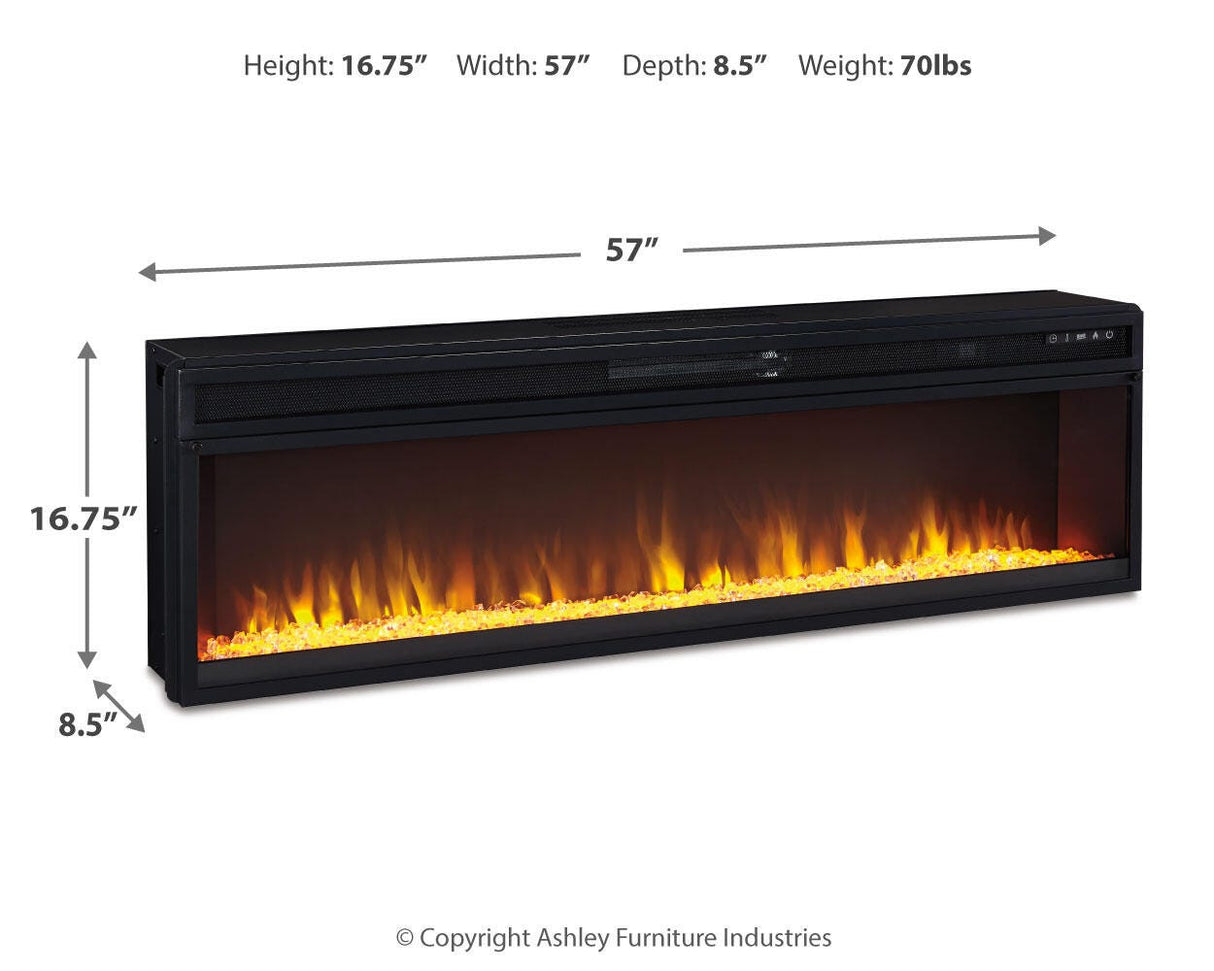 Entertainment Accessories Electric Fireplace Insert - W100-22