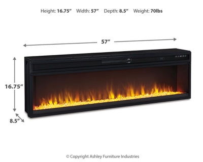 Entertainment Accessories Electric Fireplace Insert - W100-22