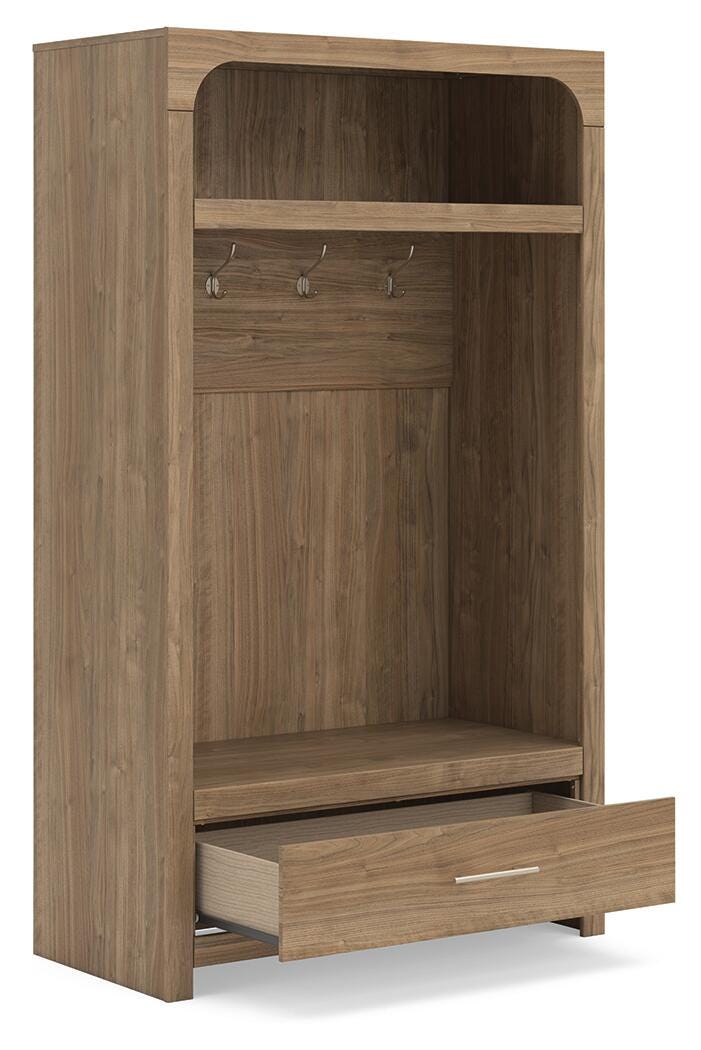 Dovander Hall Tree with Storage Bench - W1121-79