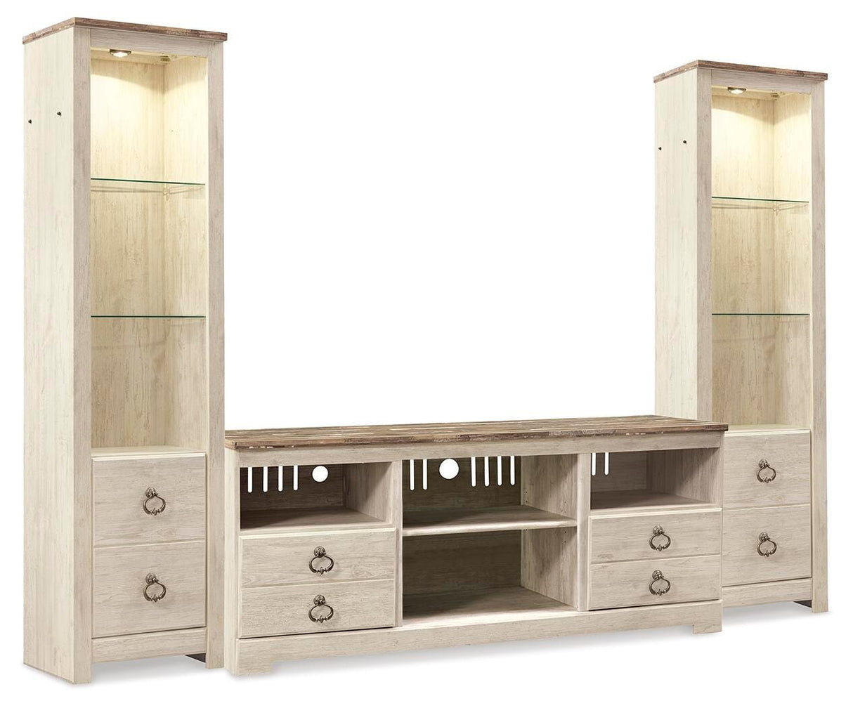 Willowton 3-Piece Entertainment Center - W267W16