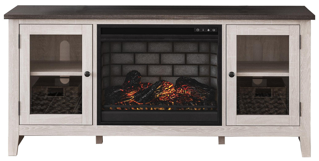 Dorrinson 60" TV Stand with Electric Fireplace - W287W3