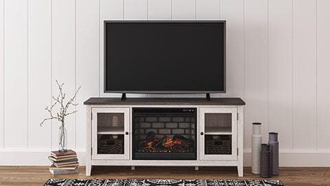 Dorrinson 60" TV Stand with Electric Fireplace - W287W3