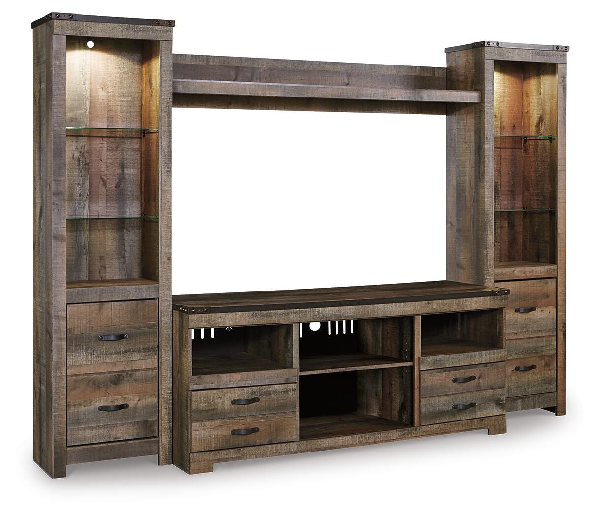 Trinell 4-Piece Entertainment Center - W446W2