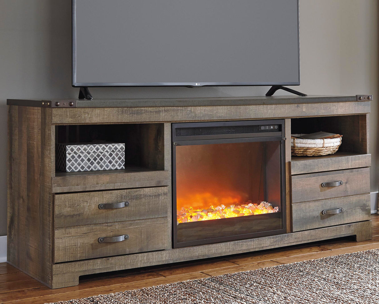 Trinell 63" TV Stand with Electric Fireplace - W446W5