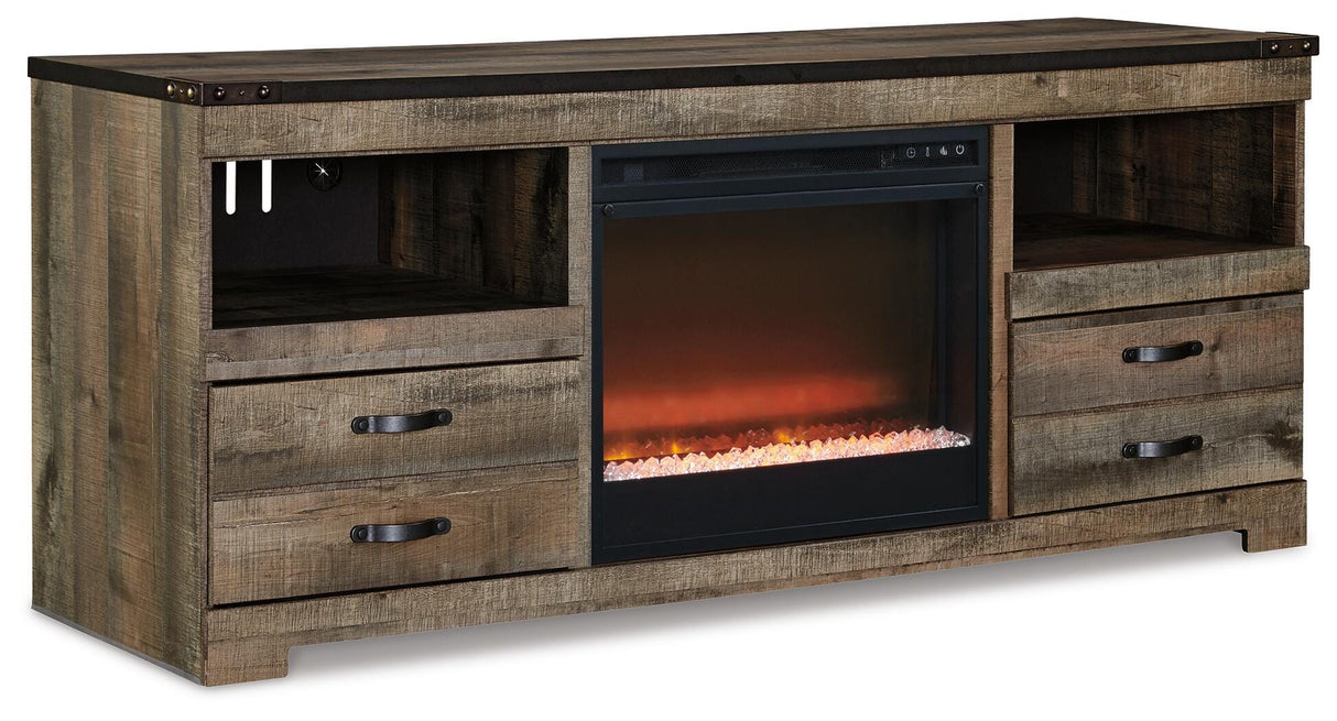 Trinell 63" TV Stand with Electric Fireplace - W446W5