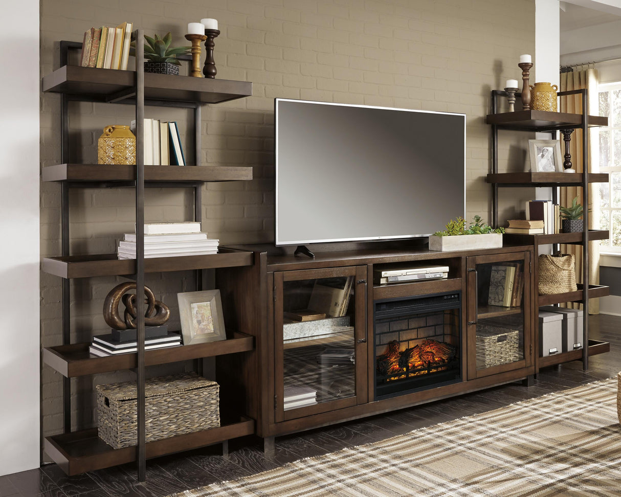 Starmore 3-Piece Wall Unit with Electric Fireplace - W633W6