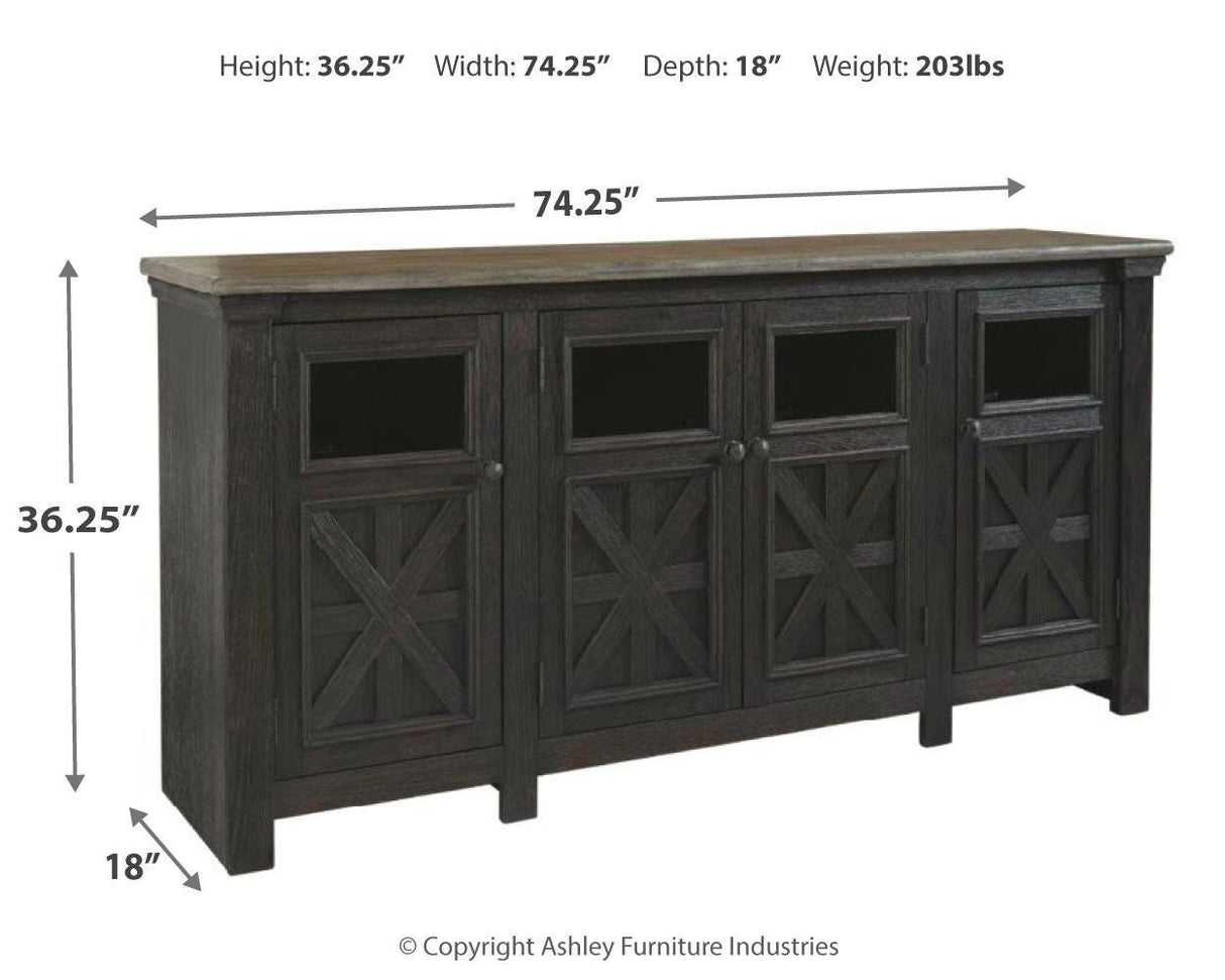 Tyler Creek 74" TV Stand - W736-68