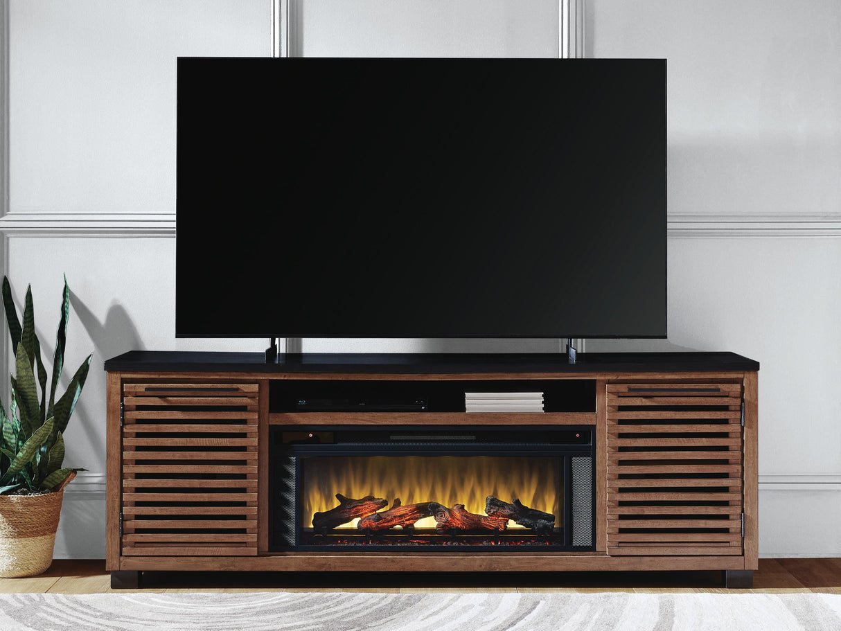 Kallari 84" TV Stand with Electric Fireplace - W737W1