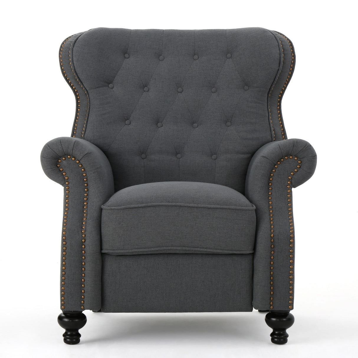 Modern Manual Push Back Recliner Chair