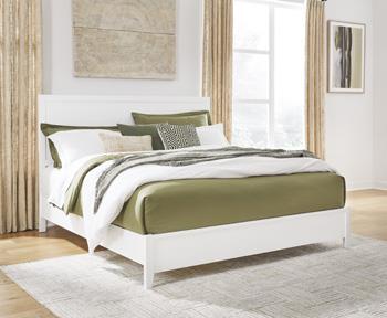 Binterglen King/California King Panel Headboard/Footboard and Slats - B427-82
