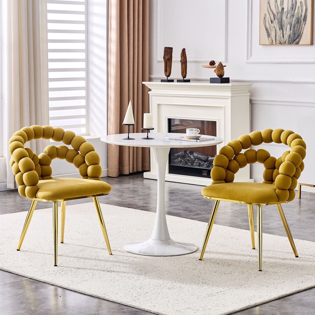 Puffy Bubble, Ball Chain Chairs For Dining Room