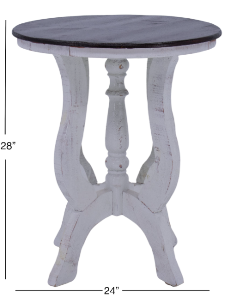 ZVO TIFFANY NW/RODEO END TABLE - 681LATWR