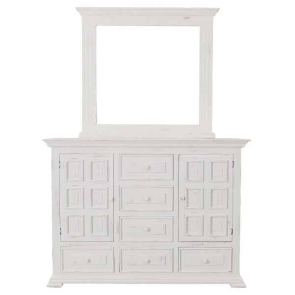 Chalet Dresser w/ Mirror - 3700DNW+3722M2NW
