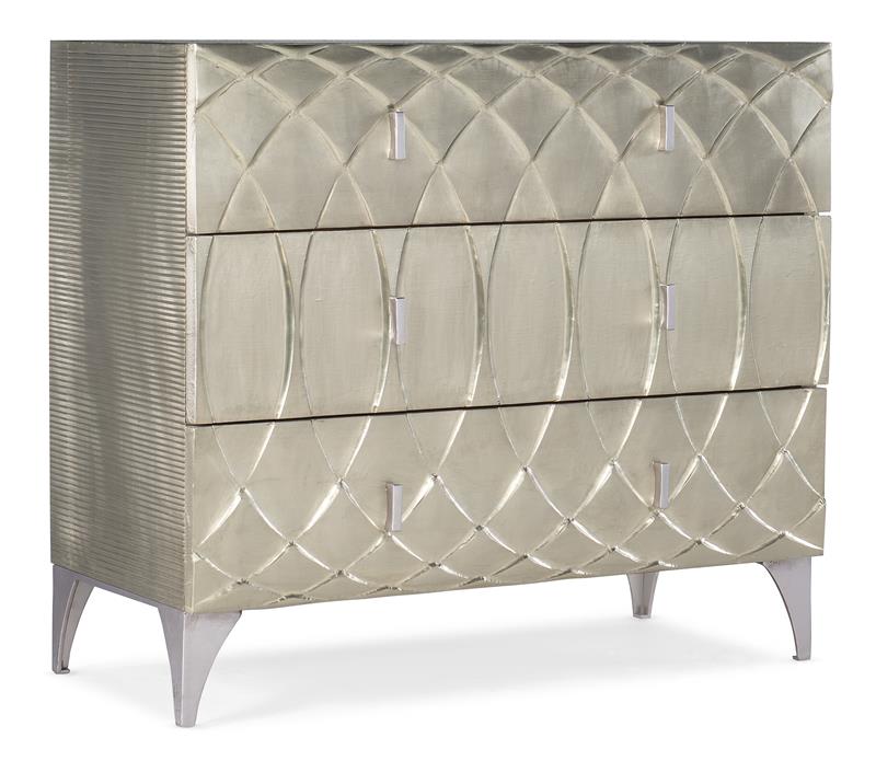 Melange Mathilda Three Drawer Chest - 628-85644-92