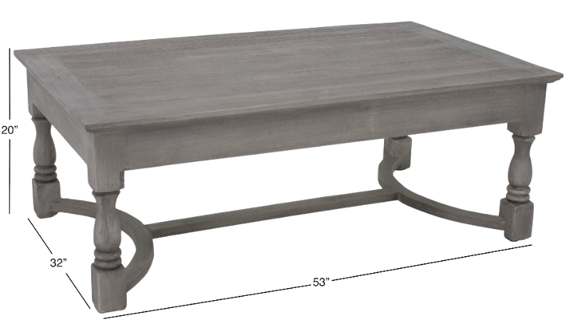 ZVO JUNE DOVE GRAY COFFEE TAB 231 - JUNEC