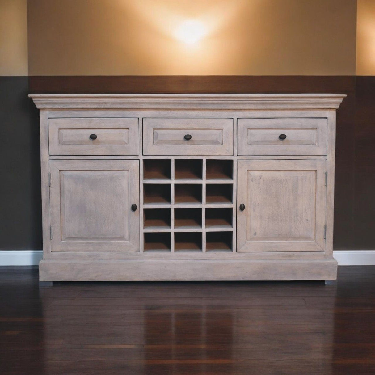 Wine Storage Unit - Gray Ash