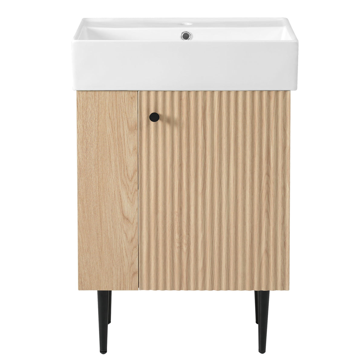 Bathroom Vanity, Combo Cabinet, Bathroom Storage Cabinet, Single Ceramic Sink