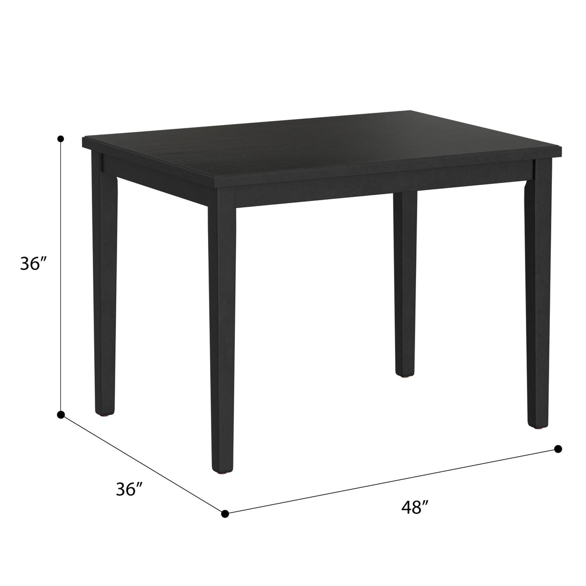 5 Piece Gathering Height Set - Gray - Wood