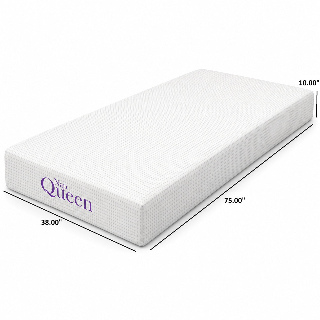 10" Charcoal Memory Foam Mattress