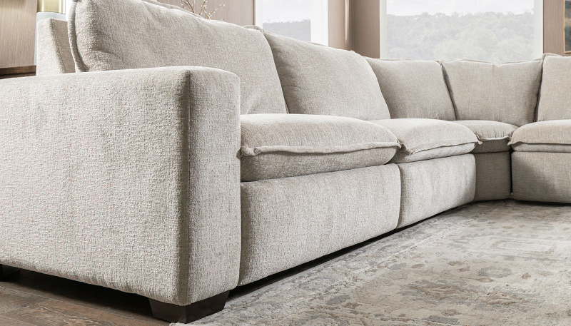 Z Loveshack 5-Piece Reclining Sectional - LARDSLVS+WEDSLVST+ARCDSLVSx2+RARDSLVS