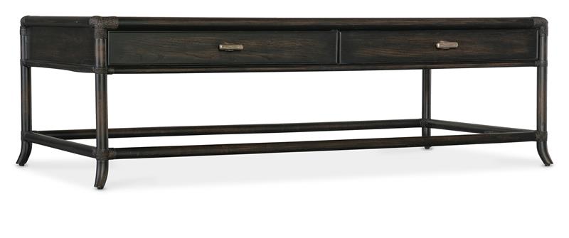 Retreat Pole Rattan Cocktail Table - 6950-80210-99