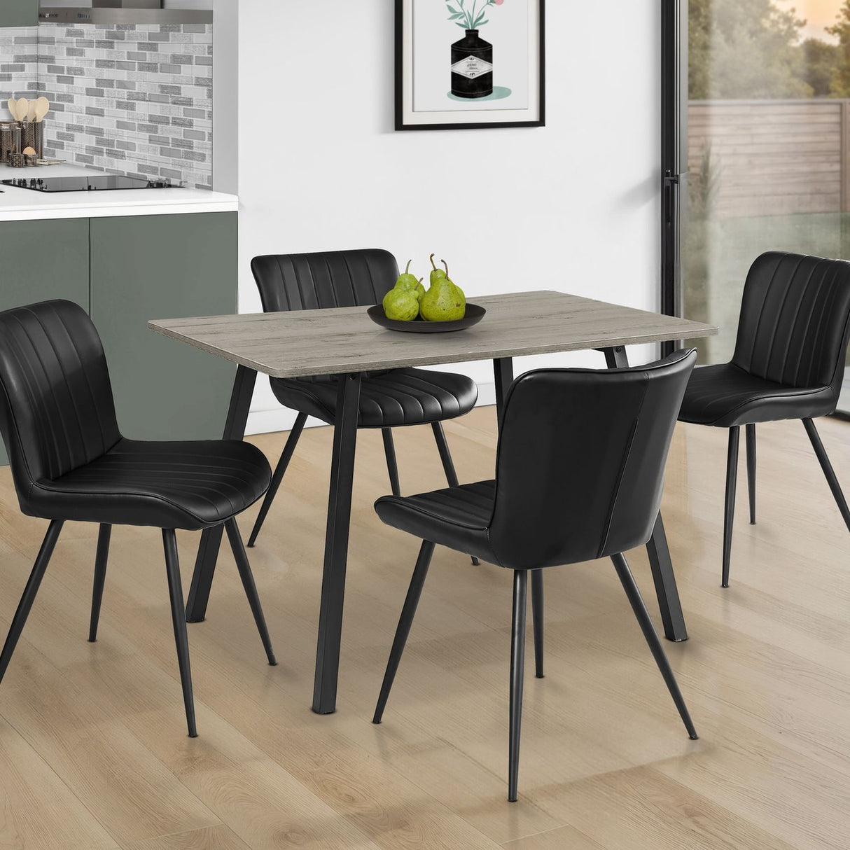 Contemporary Rectangular Dining Table