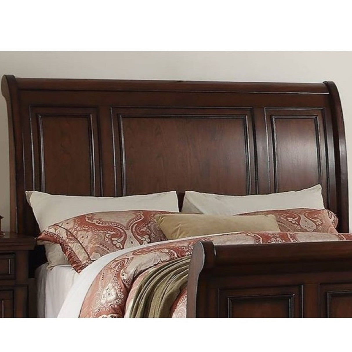 Bed With 2 Panel Headboard And Footboard