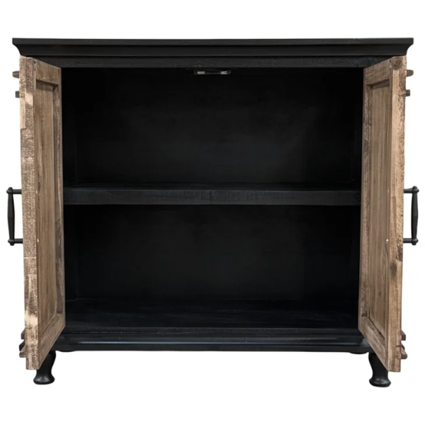 VA BRITLEY 2 DOOR CONSOLE #720 BLACK JSS DOORS - BRITLEY2