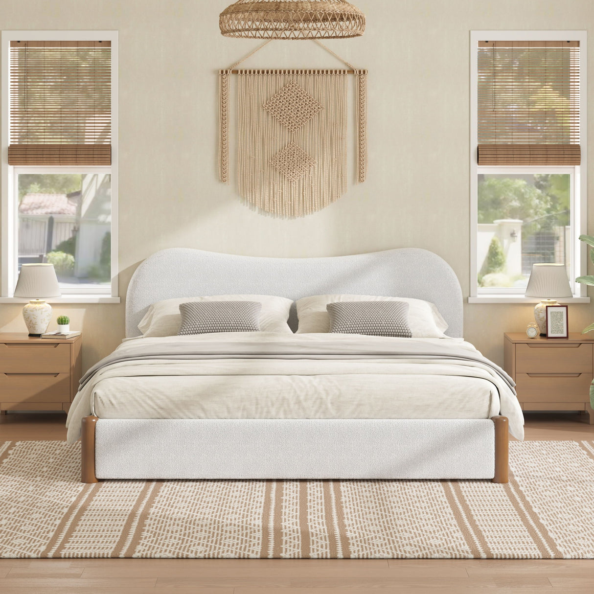Comfort Upholstered Platform Bed