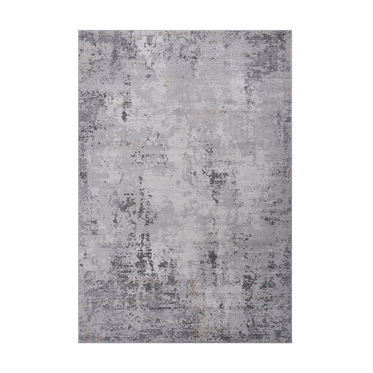 Marfi - 5' X 7' Abstract Area Rug - Ivory / Taupe